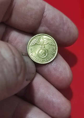 Parlak Altın Vintage Erkek Rozet - Görsel 4