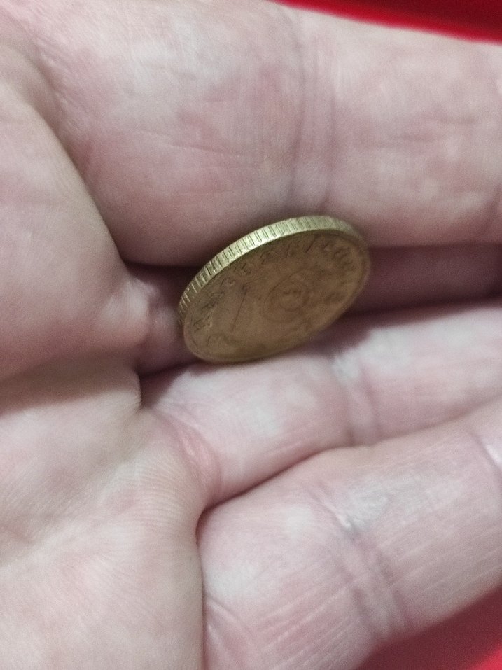 Parlak Altın Vintage Erkek Rozet - Görsel 2