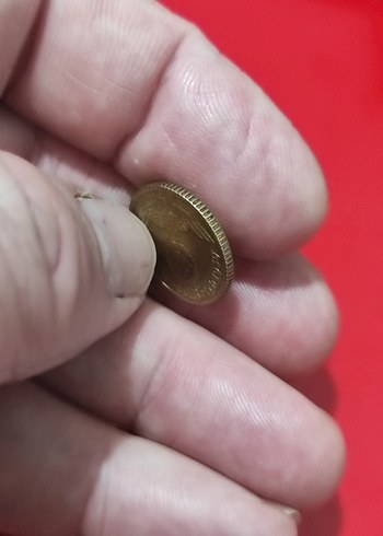 Erkek Vintage Altın Rozet - Görsel 3