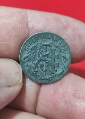 1919 Vintage Savaş Parası Rozeti - Görsel 2