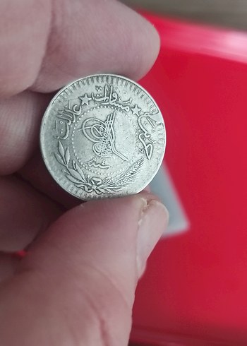 Gri Vintage Erkek Rozet. Vahdettin 40 PARA nadir - Görsel 3