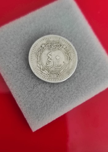 Gri Vintage Erkek Rozet. Vahdettin 40 PARA nadir - Görsel 2