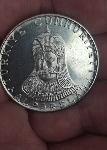 Altın Renk Parlak Alparslan Rozeti  19 gram gümüş cil - Görsel 11