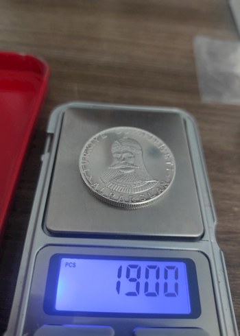 Altın Renk Parlak Alparslan Rozeti  19 gram gümüş cil - Görsel 6