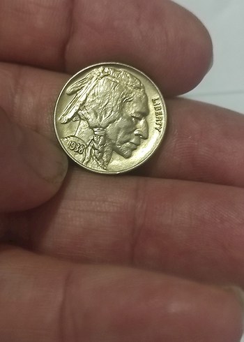 Vintage Erkek Altın Rozet 1938 - Görsel 6