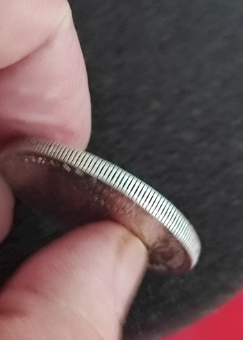 Gri Vintage Erkek Rozeti. 24.91 gram gümüş - Görsel 3