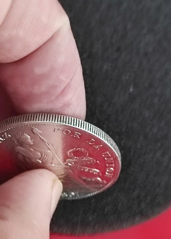 Gri Vintage Erkek Rozeti. 24.91 gram gümüş - Görsel 4