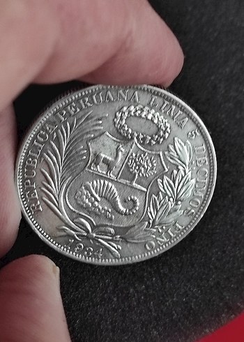 Gri Vintage Erkek Rozeti. 24.91 gram gümüş - Görsel 7