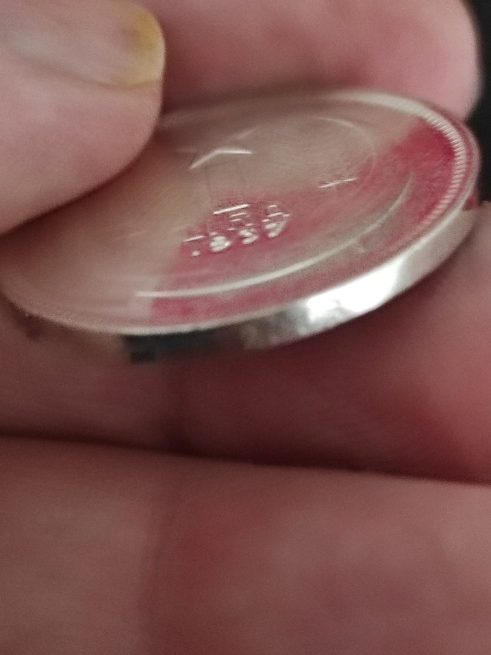 1937 Gri Vintage Erkek Rozet. Cil setten cikma - Görsel 5