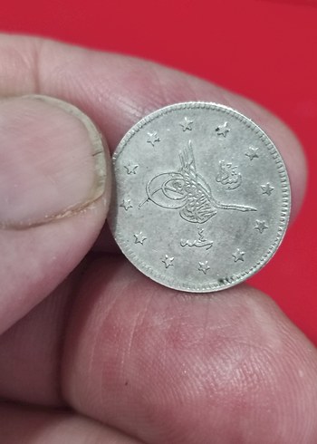 Erkek Vintage Gri Rozet 3 adet gümüş 2 kurus - Görsel 10