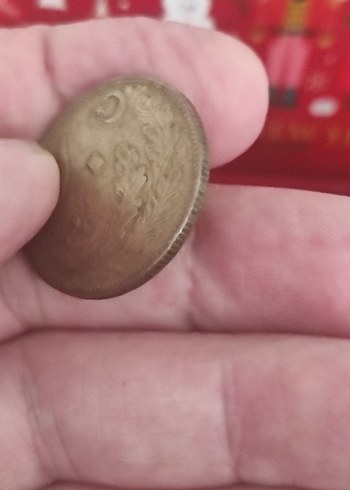 Gri Vintage Erkek Rozeti bronz 10 kurus - Görsel 9