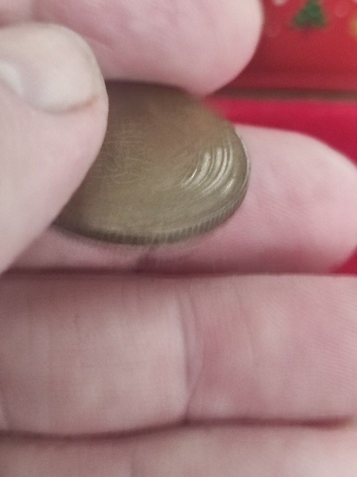 Gri Vintage Erkek Rozeti bronz 10 kurus - Görsel 5