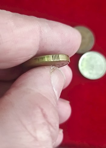 Vintage Altın Tonlu Erkek Rozetleri - Görsel 10