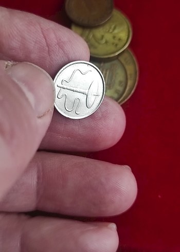 Vintage Altın Tonlu Erkek Rozetleri - Görsel 5