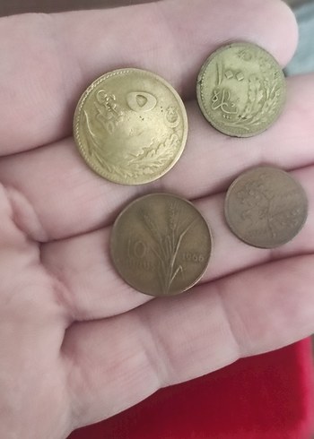 Altın Renkli Vintage Erkek Rozetleri 4 adet nadir - Görsel 4