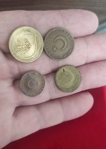 Altın Renkli Vintage Erkek Rozetleri 4 adet nadir - Görsel 10