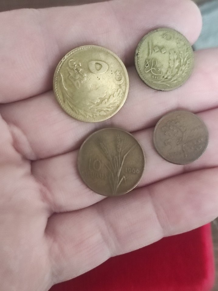 Altın Renkli Vintage Erkek Rozetleri 4 adet nadir - Görsel 4