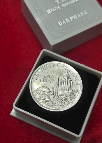 1978 Tarihli Vintage Altın Renk Rozet - Görsel 8