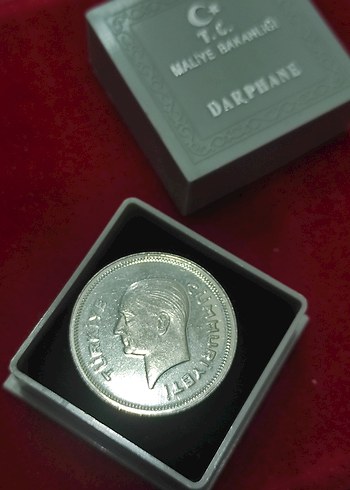 Gri Vintage Erkek Rozeti 1937 ATA 1 lir cil - Görsel 11