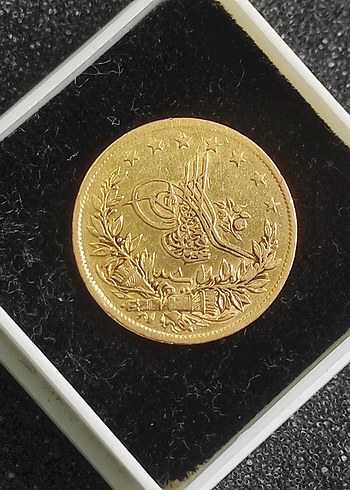 Vintage Altın Renkli Erkek Rozeti .22 ayar orjinal altını - Görsel 7