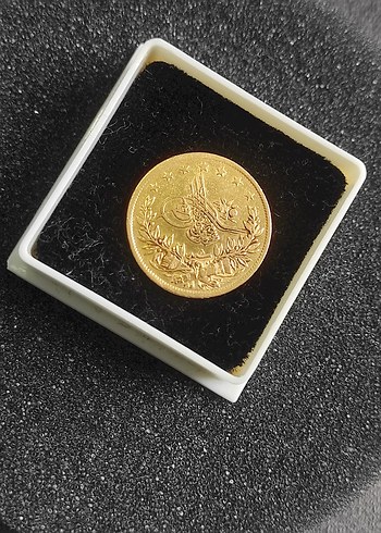 Vintage Altın Renkli Erkek Rozeti .22 ayar orjinal altını - Görsel 18