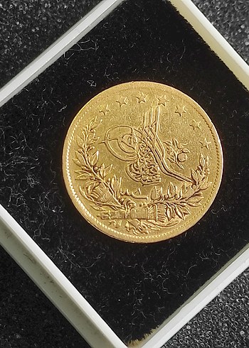 Vintage Altın Renkli Erkek Rozeti .22 ayar orjinal altını - Görsel 10