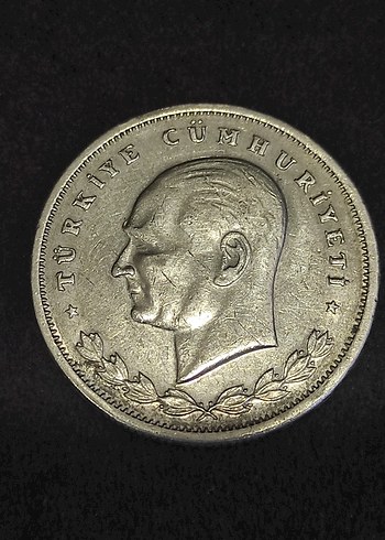 Turkiye Cumhuriyeti Ataturk İ Gumus 100 Kurus 12 Gram Nadir