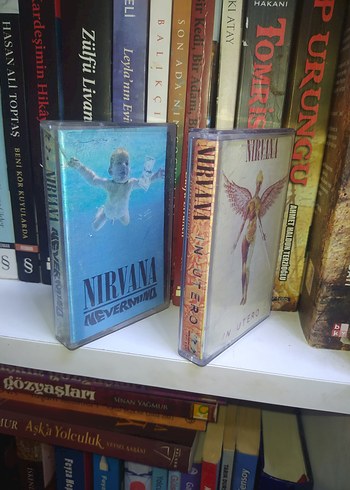 Nirvana Nevermind ve in utero Kaset Albümü