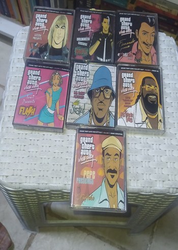 Grand Theft Auto Vice City kaset radio