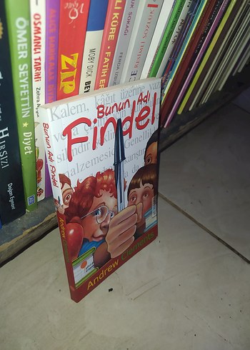 bunun adı findel Andrew clements