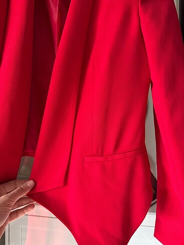 s Beden kırmızı Renk Mango blazer ceket