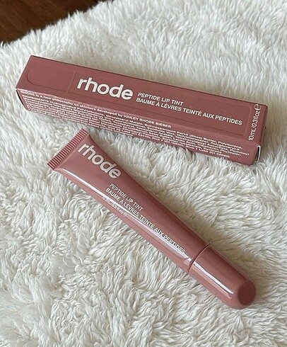 Rhode lip tint gloss toast