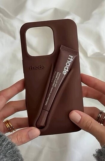 Rhode iPhone espresso 15/14/13 pro case kılıf