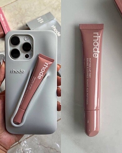 Rhode iPhone 13 lip case kılıf ve lip tint gloss set