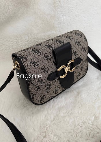 Gri Yılan Desenli Modern Klasik Kadın Çanta - Görsel 3