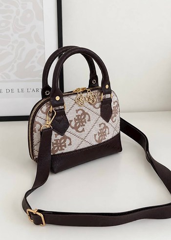 Guess Sik Monogramli Mini Canta