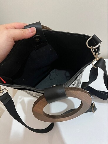Beden siyah Renk Çanta #çanta #zara #mango