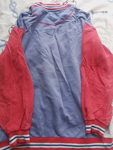 m Beden mavi jeans retro y2k vintage sweatshirt