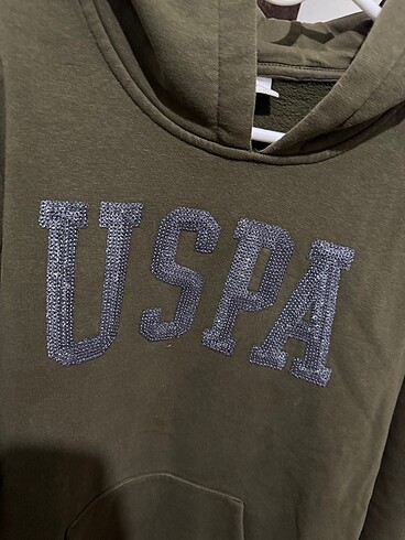 U.S Polo Assn. Parıltılı sweatshirt