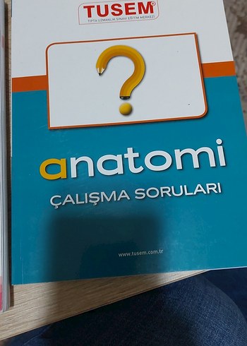 TUSEM Anatomi Çalışma Soruları Kitabı