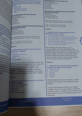 Genel Cerrahi Çıkmış Sorular Kitabı