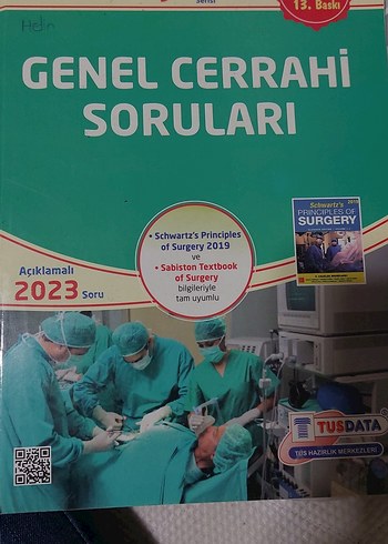 Genel Cerrahi Soruları 2023 Açıklamalı Kitap