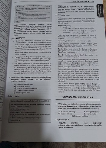 Tüm TUS Soruları Küçük Stajlar Kitabı