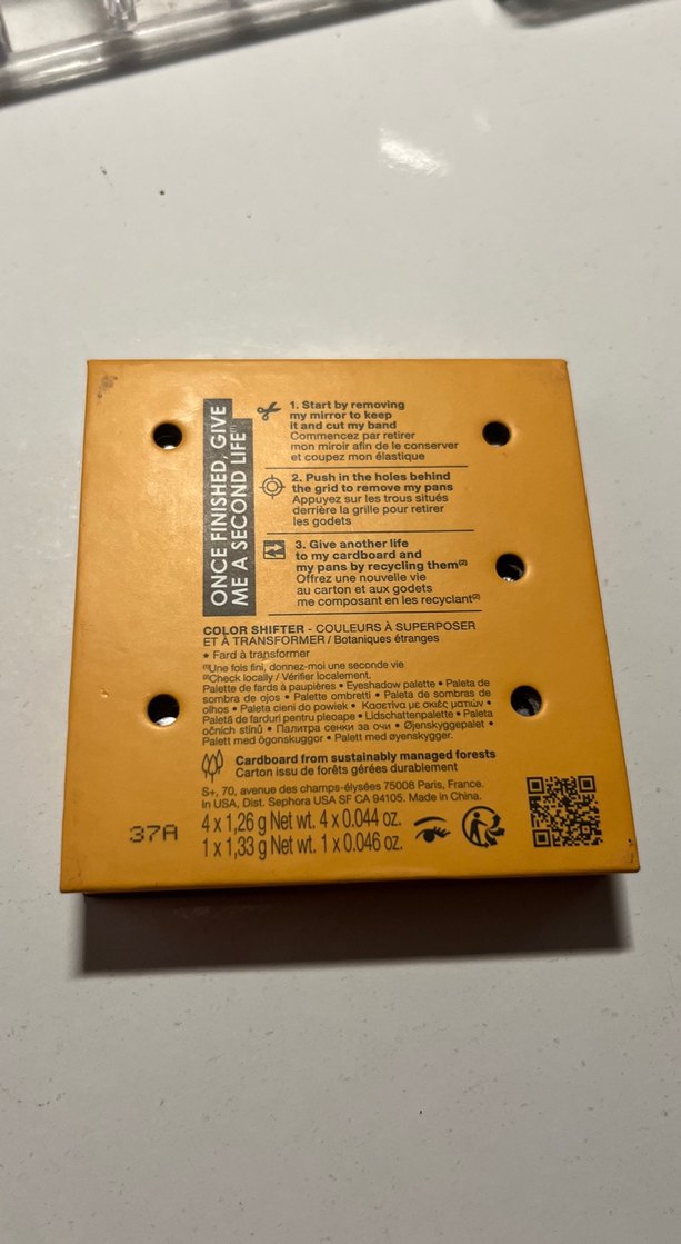 Sephora Color Shifter Parlak Göz Farı Paleti - Görsel 2