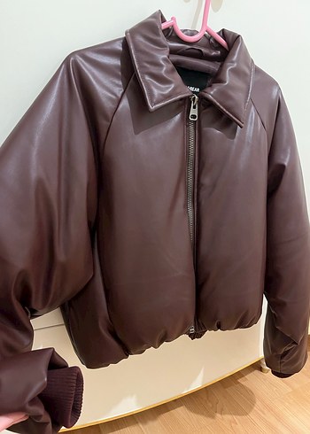 xs Beden Pull Bear Deri Ceket/Mont