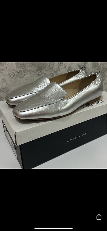 Nine West Sıfır Ninewest 0 deri loafer