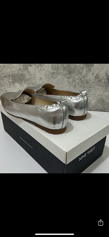 37 Beden çeşitli Renk Sıfır Ninewest 0 deri loafer