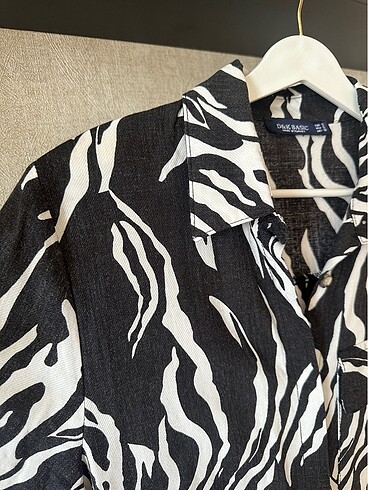 Zara Zebra Desenli Gömlek