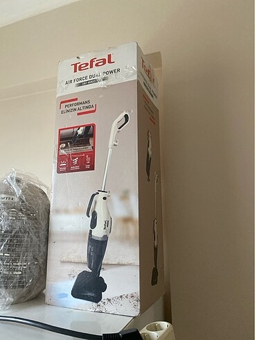 Tefaş kaplolu dikey süpürge