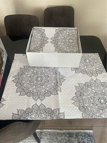  Beden Brillant yatak örtüsü pike takımı